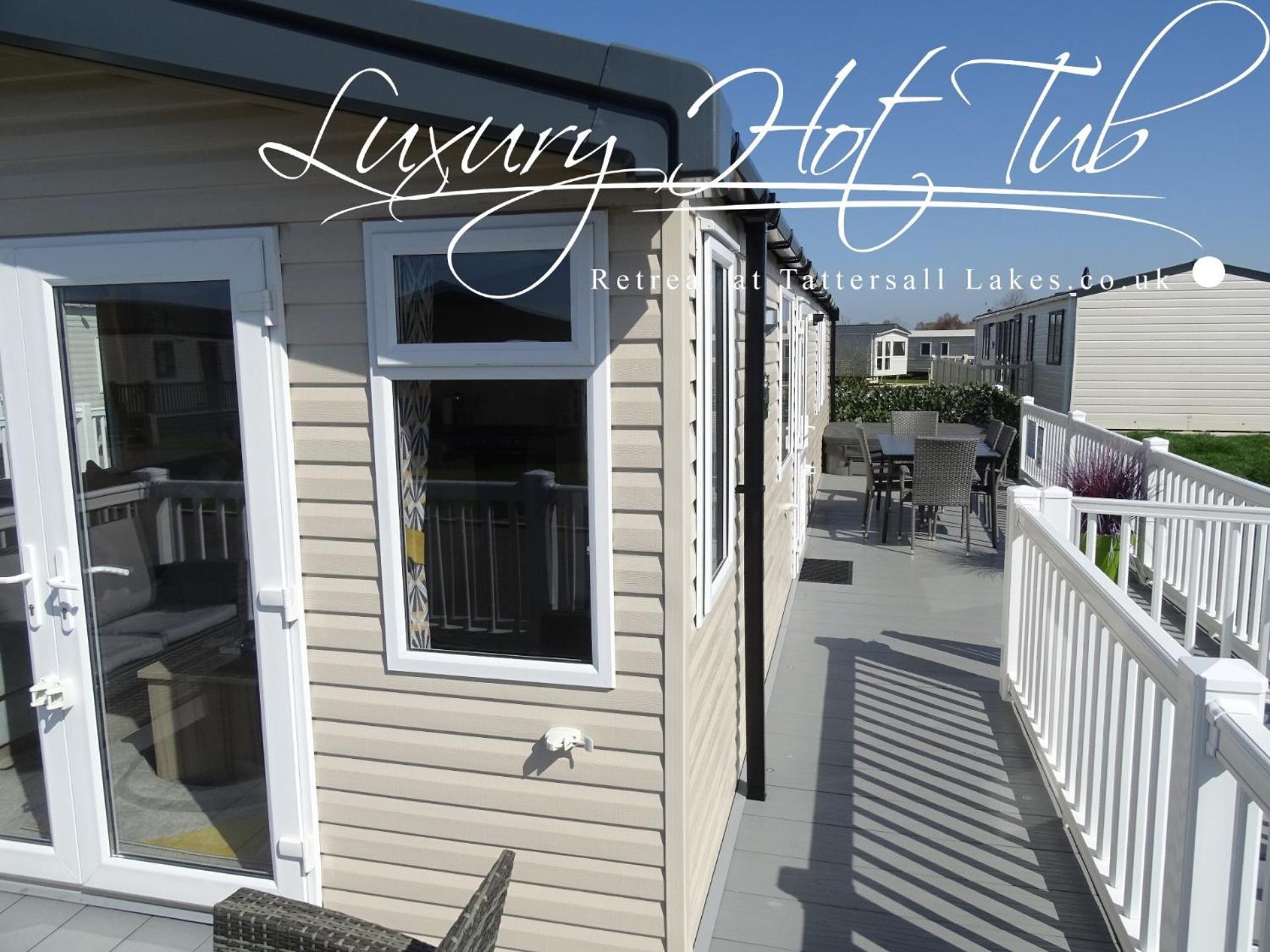 Luxury Hot Tub Retreat Villa Tattershall Exteriör bild